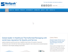 Tablet Screenshot of nelipak.com